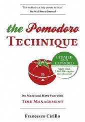 Okładka książki The Pomodoro Technique Francesco Cirillo