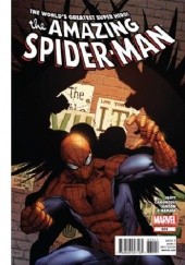 Okładka książki Amazing Spider-Man Vol 1 674 - Great Heights Part One: Trust Issues Giuseppe Camuncoli, Klaus Janson, Dan Slott