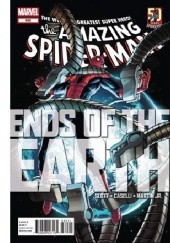 Okładka książki Amazing Spider-Man Vol 1 682 - Ends of the Earth: Part One: My World On Fire Stefano Caselli, Dan Slott
