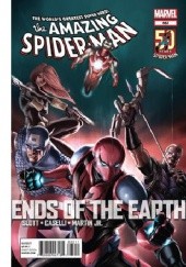 Okładka książki Amazing Spider-Man Vol 1 683 - Ends of the Earth Part Two: Earth's Mightiest Stefano Caselli, Dan Slott