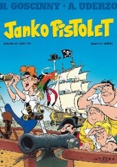 Okładka książki Janko Pistolet René Goscinny, Albert Uderzo