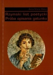 Okładka książki Rzymski list poetycki. Próba opisania gatunku