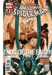 Okładka książki The Amazing Spider-Man: Ends of the Earth Brian Clevinger, Thony Silas, Dan Slott, Rob Williams