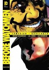 Okładka książki Before Watchmen: Comedian/Rorschach Brian Azzarello, Lee Bermejo, J.G. Jones