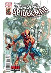 Okładka książki Amazing Spider-Man Vol 1 692 - Alpha, Part 1: Point of Origin Joshua Hale Fialkov, Dean Haspiel, Nuno Plati, Humberto Ramos, Dan Slott