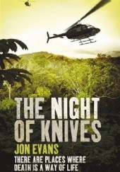 Okładka książki The night of knives Jon Evans