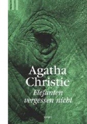 Okładka książki Elefanten vergessen nicht Agatha Christie