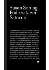 Okładka książki Pod znakiem Saturna Susan Sontag