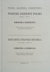 Okładka książki Kronika Dzierzwy Dzierzwa, Krzysztof Pawłowski