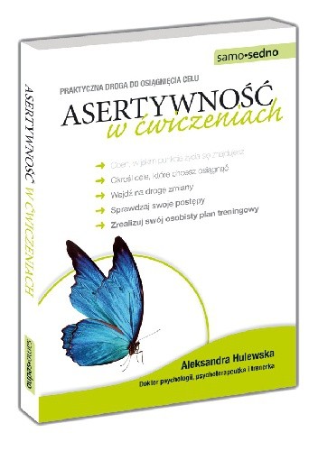 Okładka książki Asertywność w ćwiczeniach Aleksandra Hulewska
