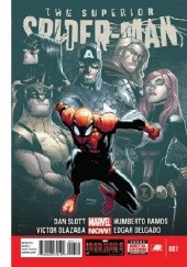 Okładka książki Superior Spider-Man #7 - Troubled Mind - Part 1: Right-Hand Man Humberto Ramos, Dan Slott