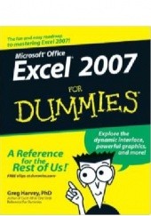 Okładka książki Microsoft Excel 2007 for dummies Greg Harvey