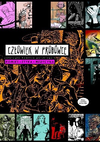 Okładki książek z serii Antologia komiksu polskiego