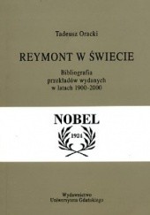 Okładka książki Reymont w świecie Tadeusz Oracki