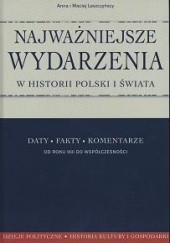 Najważniejsze wydarzenia w historii Polski i świata Daty fakty komentarze. Od 960 r. do współcz.