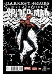 Okładka książki Superior Spider-Man # 22 - Darkest Hours - Part 1: Beginings Humberto Ramos, Dan Slott