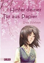 Okładka książki Hinter deiner Tür aus Papier Risa Wataya