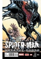 Okładka książki Superior Spider-Man # 23 - Darkest Hours - Part 2: "Complications" Christos Gage, Humberto Ramos, Dan Slott
