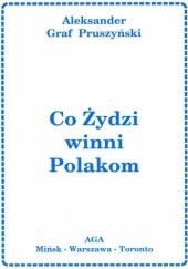Okładka książki Ile Żydzi winni Polakom