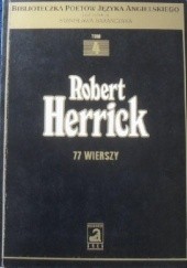 Okładka książki 77 wierszy Robert Herrick