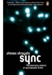 Okładka książki Sync: the emerging science of spontaneous order Steven Strogatz