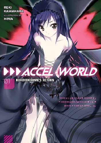 Okładki książek z cyklu Accel World (light novel)