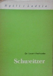 Okładka książki Schweitzer Ija Lazari - Pawłowska