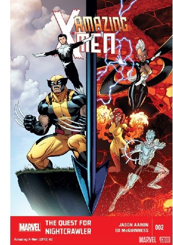 Okładki książek z cyklu Amazing X-Men Vol 2