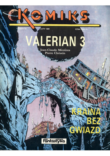 Okładki książek z cyklu Valerian