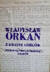 Okładka książki Z krainy gorców Władysław Orkan