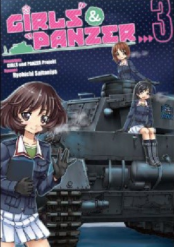 Okładki książek z cyklu Girls und Panzer