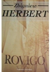 Okładka książki Rovigo Zbigniew Herbert