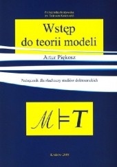 Okładka książki Wstęp do teorii modeli Artur Piękosz