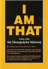 Okładka książki I Am That: Talks with Sri Nisargadatta Maharaj Nisargadatta Maharaj