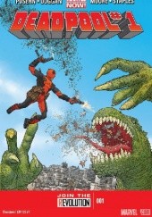 Okładka książki Deadpool #1 Tony Moore