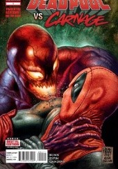 Okładka książki Deadpool vs Carnage Cullen Bunn