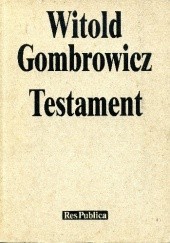 Okładka książki Testament Witold Gombrowicz