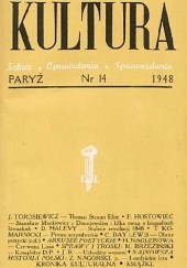Okładka książki Kultura, nr 14 / 1948 Redakcja pisma Kultura