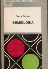Okładka książki Semiologia Pierre Guiraud