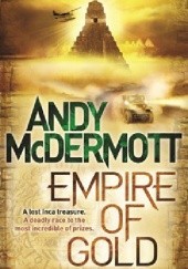 Okładka książki Empire of Gold Andy McDermott