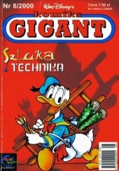 Okładka książki Komiks Gigant 8/2000: Sztuka i technika Walt Disney, Redakcja magazynu Kaczor Donald