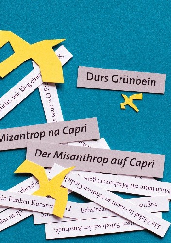 Okładka książki Mizantrop na Capri Durs Grünbein