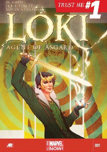Okładki książek z cyklu Loki: Agent of Asgard