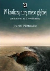 Okładka książki W króliczą norę nieco głębiej czyli przepis na Crowdfunding Joanna Piłatowicz