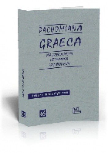 Okładka książki Pachomiana Graeca Ewa Wipszycka