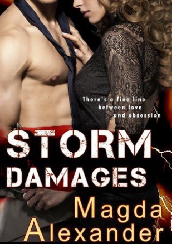 Okładki książek z cyklu Storm Damages