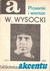 Okładka książki Piosenki i wiersze Włodzimierz Wysocki