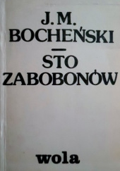 Okładka książki Sto zabobonów. Krótki filozoficzny słownik zabobonów Józef Maria Bocheński