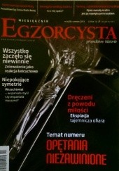 Okładka książki Egzorcysta numer 6,  czerwiec 2013 Redakcja Miesięcznika Egzorcysta