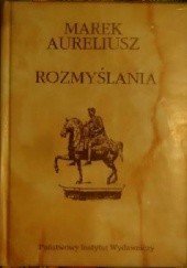 Okładka książki Rozmyślania Marek Aureliusz